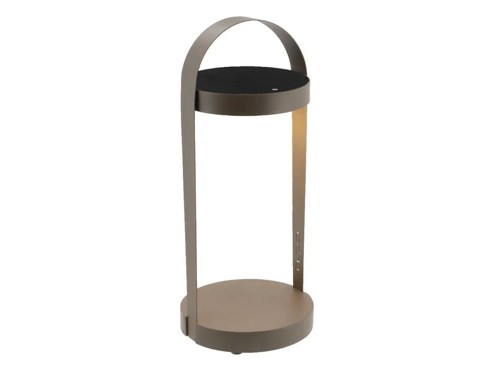Aktuell Cosi Cosilura S Floor Lamp - Espresso Brown