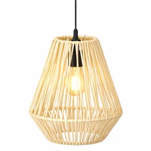 Neue Kollektion Lumineo Diamond Wicker Hängelampe