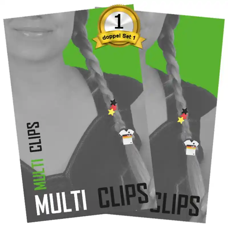doppel Set Fan Clips Multi Nur Für Kurze Zeit