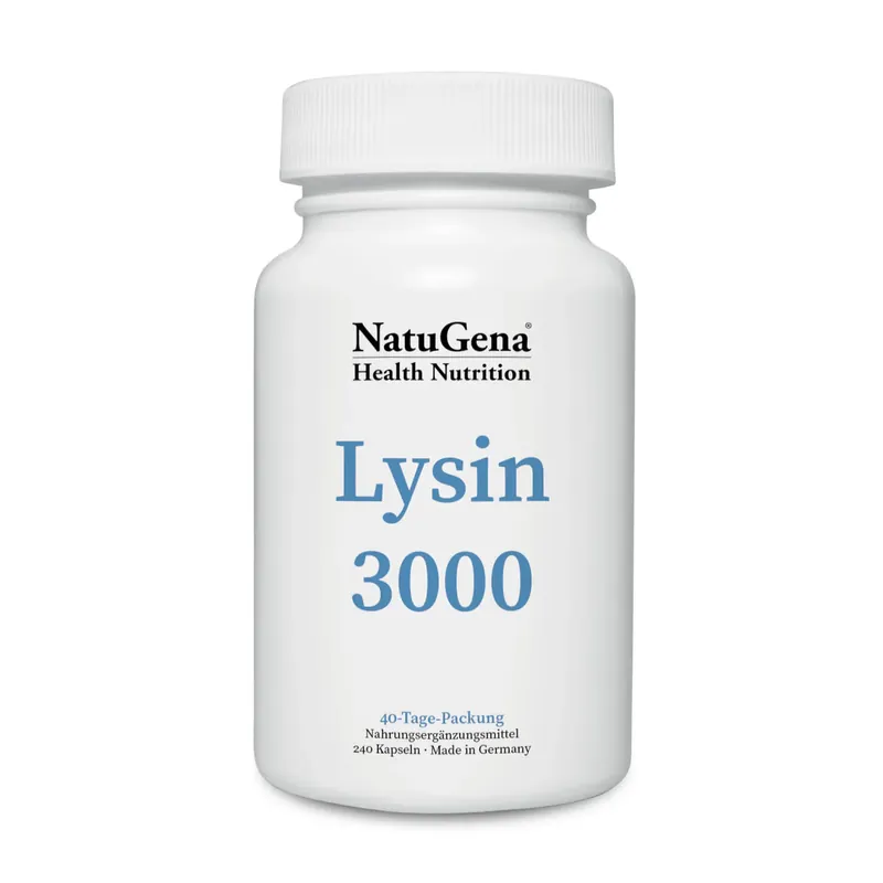 Sofort Bestellen NatuGena Lysin 3000