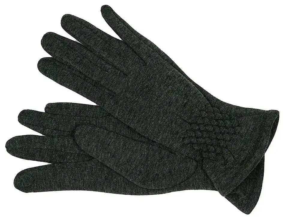 Fiebig Damen Handschuh mit Innenteddyfell Raffung Wochenendangebot
