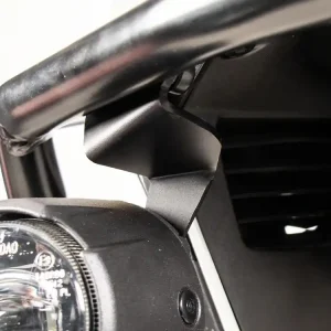 Direktkauf Adapterset schwarz f&uuml;r original Zusatzscheinwerfer f&uuml;r Kombination mit Hepco&Becker Tankschutzb&uuml;gel f&uuml;r Honda XL 750 Transalp (2025-)