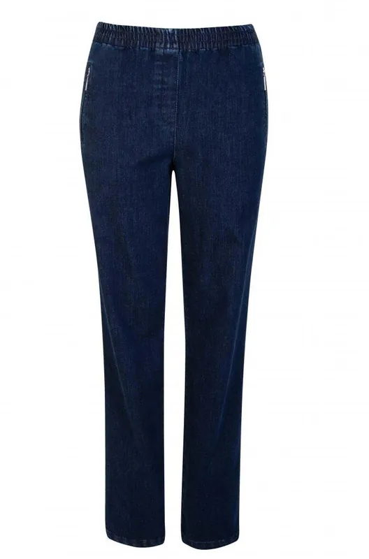 Adelina Comfort Fit Jeanshose Pull On Preiswert