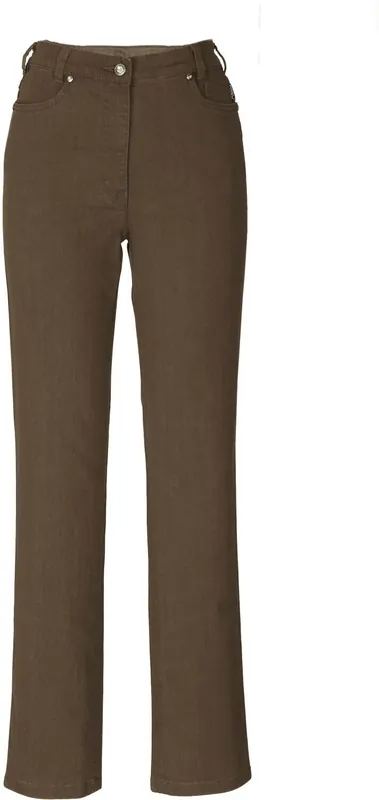 Kracherpreis Adelina Five-Pocket-Jeans braun