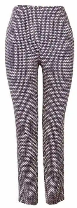 Adelina Hose blau-sand gemustert Schlupfhose Sichere Zahlung