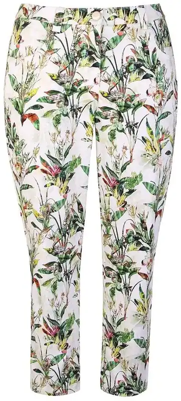 Beliebt Adelina Hose Druck Leaves 7/8 Hose