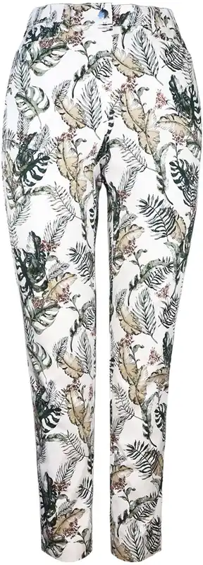 Adelina Hose Druck Leaves Sonderangebot