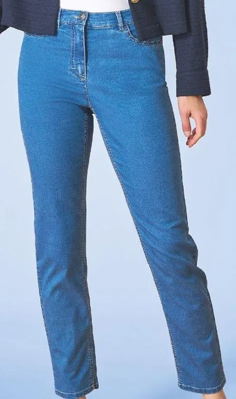 Expressversand Adelina Jeanshose 4-Pocket Jeans Stretchhose