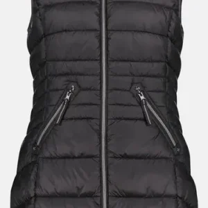 Betty Barclay Damen Steppjacke ohne Arm schwarz Solange Der Vorrat Reicht