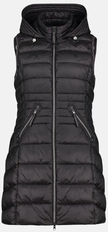 Betty Barclay Damen Steppjacke ohne Arm schwarz Solange Der Vorrat Reicht