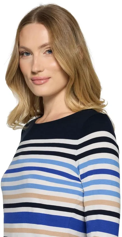 Kracherpreis Betty Barclay Ringelshirt blue 3/4 Arm