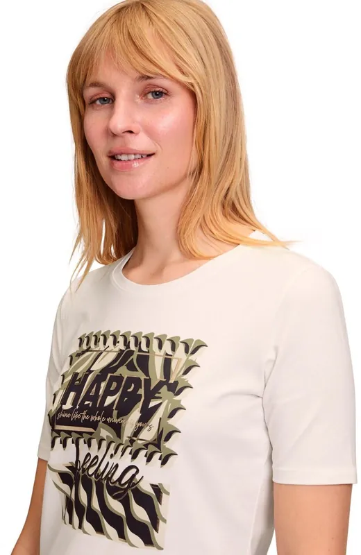 Betty Barclay T-Shirt Happy white Meistverkauft