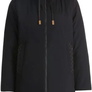 Zertifiziert Betty Barclay Wendejacke schwarz-Leo