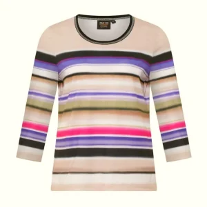 Sale Canyon T-Shirt 3/4 Arm sand-weiss-violett-grün-pink-schwarz
