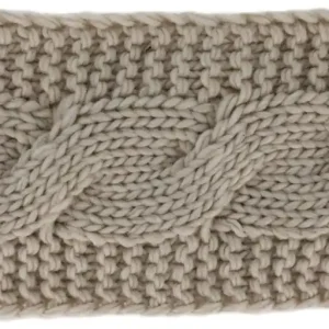 Fiebig Strickstirnband mit Zopfmuster u. Fleecefutter Mega-Angebot