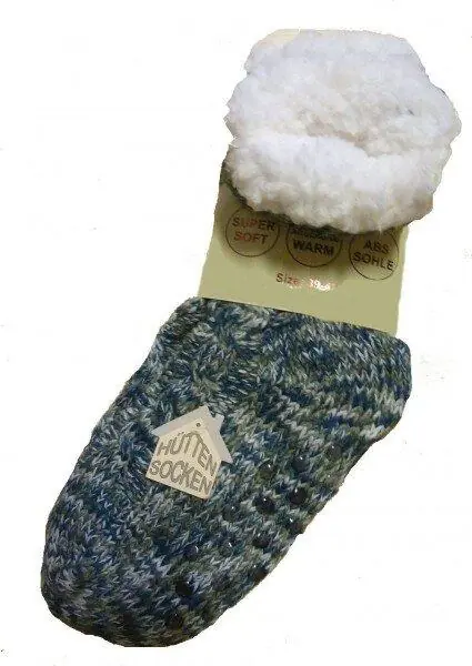 Saisonangebot Von Lamezan ABS-Socken Haussocken multi navy