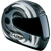 Lazer Integralhelm Tornado, schwarz-grau-weiss Billig