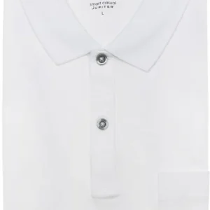 Solange Der Vorrat Reicht Jupiter Poloshirt weiss