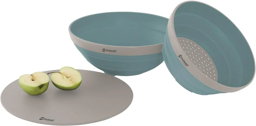 Zertifiziert Outwell Collaps Schüssel und Sieb Set