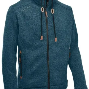 Beliebt Maul Lichtenau Strickfleecejacke innen warmes Fleece petrol blue