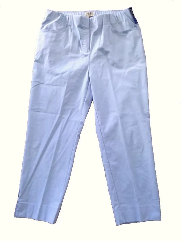 Adelina 3/4 Hose Schlupfhose weiss oder fliederblau Aktuell