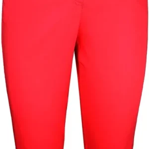 Neue Ware Adelina Hose Caprihose Comfort Fit rot
