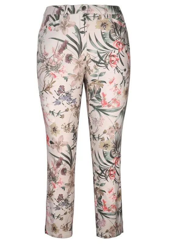 Adelina Hose Druck Garden Ankleboot Pant Markenware