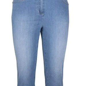 Preisreduziert Adelina Jeanshose Caprilänge Summer Stretch Cotton