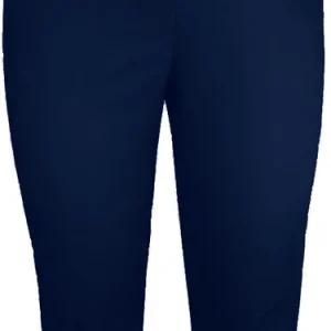 Adelina Pull On Hose Capri Länge Light Stretch Cotton Marine Super-Preis