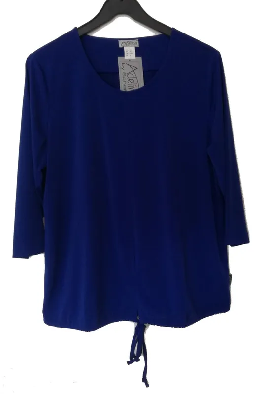 Adelina Shirt royalblau 3/4 Arm Direkt Vom Hersteller