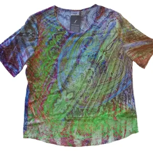 Seidel Bluse bunt Paisleymuster Rabatt