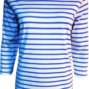 Angebot Serena Malin T-Shirt Maritim Ringelshirt 3/4 Arm