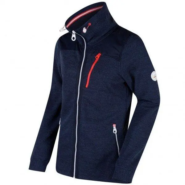 Sonderaktion Regatta Cadwyn Strickfleecejacke blau