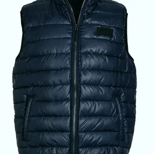Highlight Nickel Outerwear Crossfield Herren Steppweste Marineblau