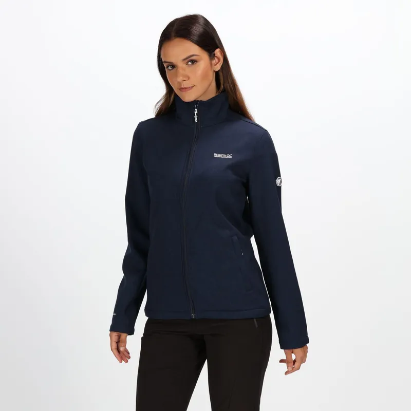 Bestpreis Regatta Womens Carby Softshell Jacke meliert