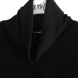 Nur Für Kurze Zeit UNO PIU Damen Rollkragenshirt schwarz