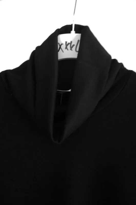 Nur Für Kurze Zeit UNO PIU Damen Rollkragenshirt schwarz