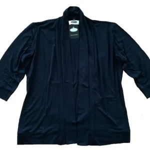 Preisreduziert UNO PIU Damen Shirtjacke marineblau Cardigan