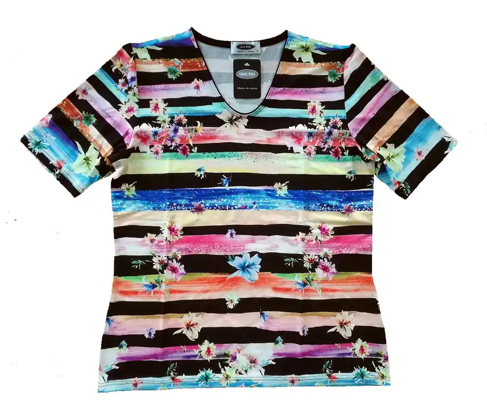 UNO PIU Damen Shirt bunt Günstig