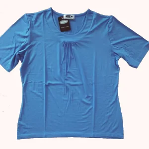 Markenprodukt UNO PIU Damen Shirt Himmelblau