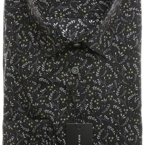 Jupiter Hemd Langarm Druck schwarz Super-Preis