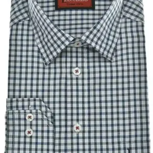 Neuheit Leonardo Casual Shirt Kariert blau-grün-weiss kariert