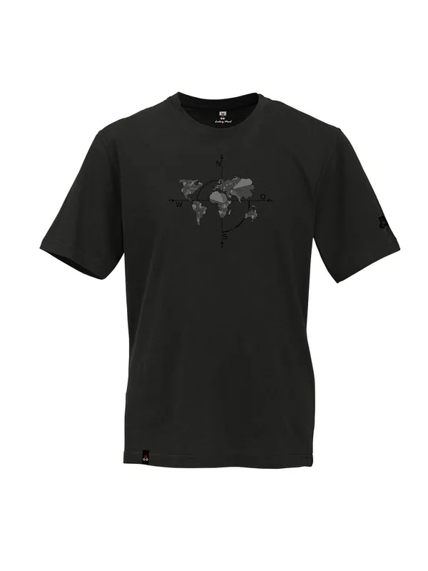 Direkt Vom Hersteller Maul Funktions-T-Shirt Bücken Print Welt