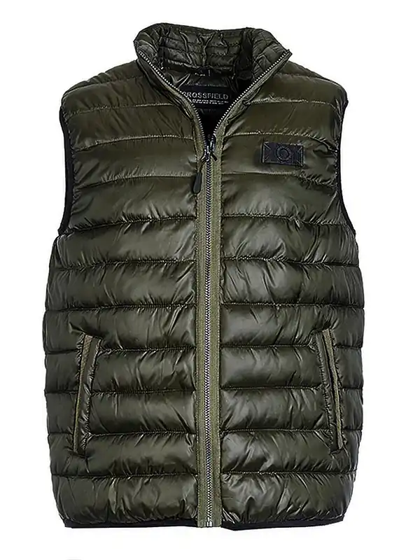 Nickel Outerwear Crossfield Herren Steppweste oliv Top-Seller
