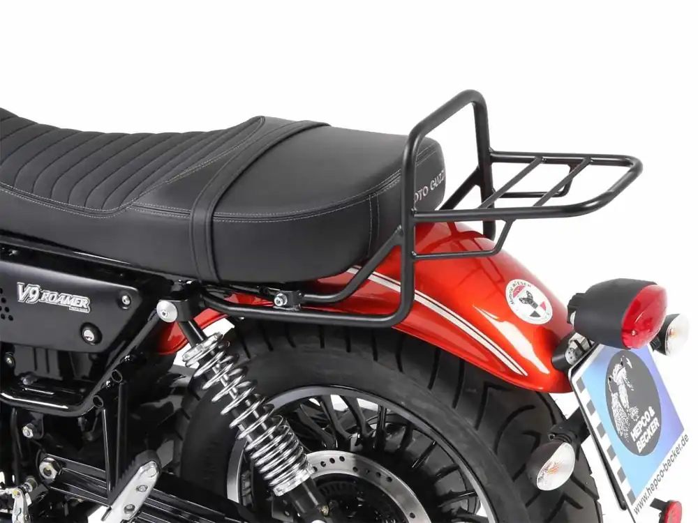 Rohrgepäckbrücke Moto Guzzi V9 Bobber/Special Edition (lange Sitzbank) Preisreduziert