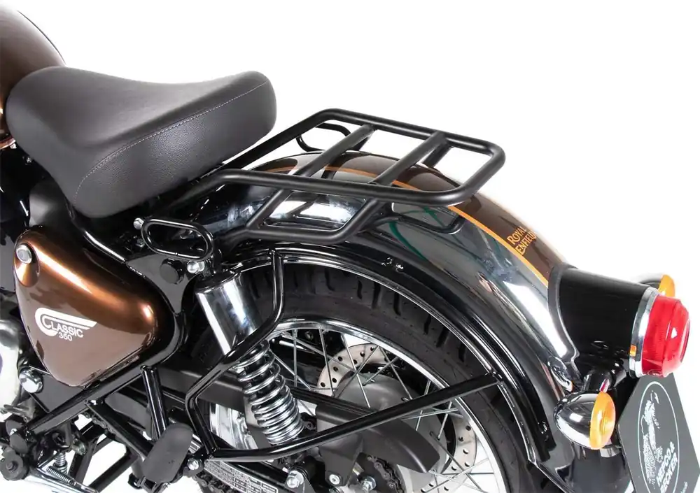 Rohrgepäckbrücke Royal Enfield Classic 350 ab BJ 2022 (ohne Soziussitz) Neue Kollektion