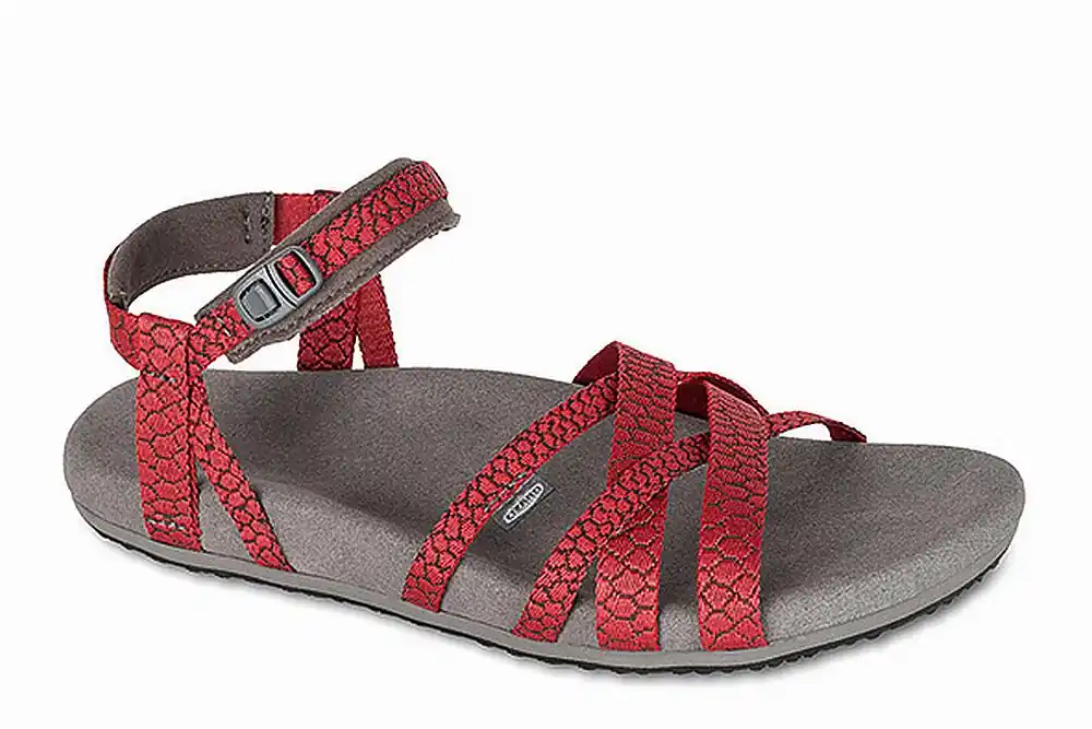 Lizard Sandale Mesa Skin Ruby Outdoorsandale Highlight