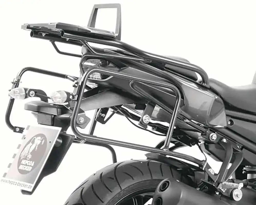 Seitenkofferträger Lock-it schwarz für Yamaha FZ 8 Fazer (2010-2016) Highlight