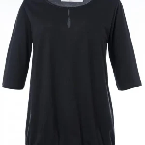 Neu Serena Malin Shirt Unifarben Elastikbund