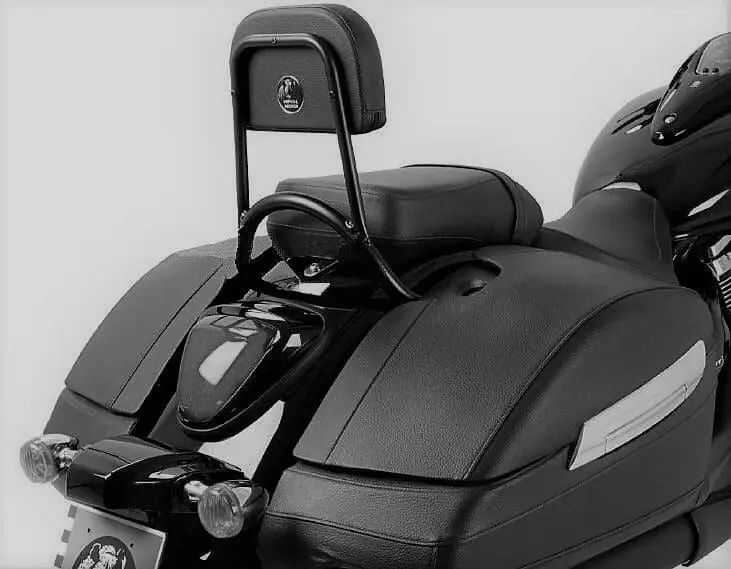 Sissybar ohne Gepäckträger schwarz für Suzuki C1500T Intruder (2013-2016) Saisonangebot